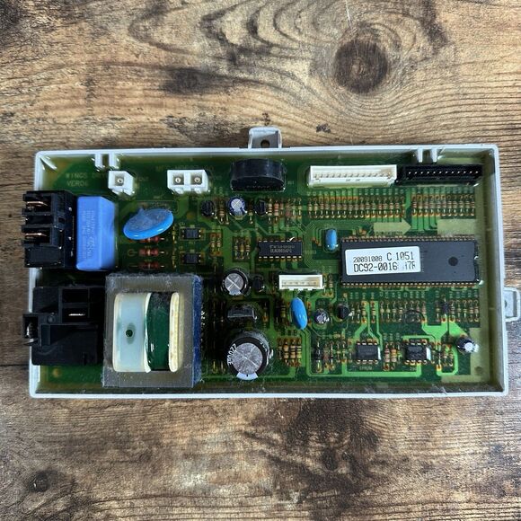 WORKING Samsung DC92-00160A7R Dryer Control Board AZ46191 | KM409 - Picture 1 of 8